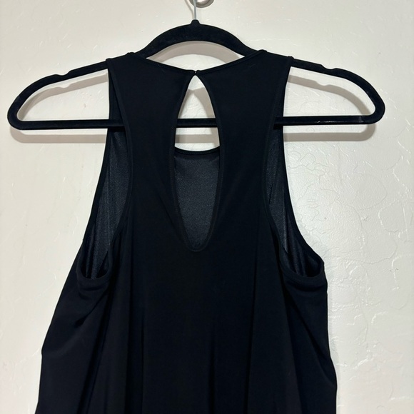 Aidan by Aidan Mattox Black Gold Sequins Sparkle Cocktail Mini Dress Size 2 - Picture 3 of 11